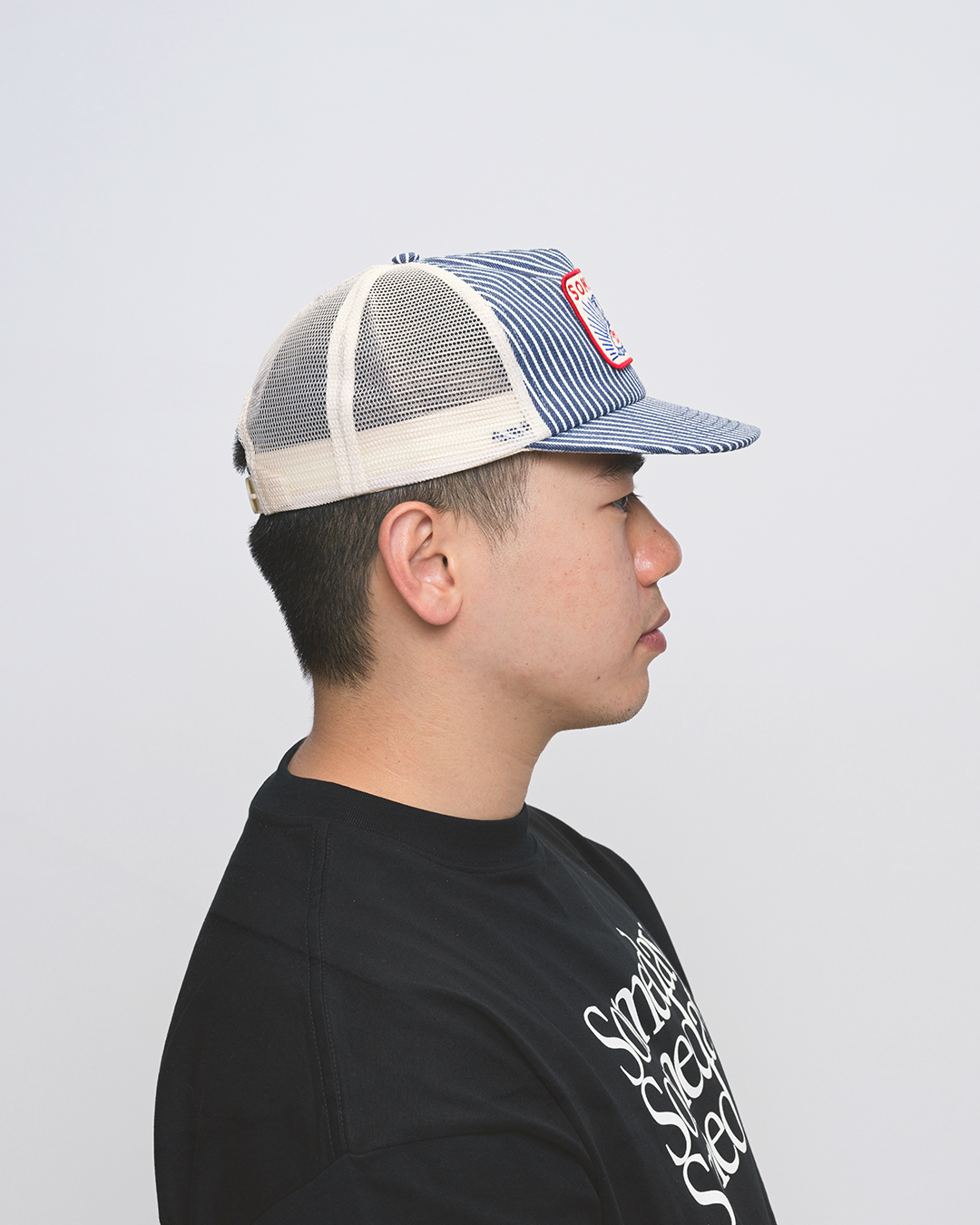 HICKORY TRUCKER CAP | INDIGO BLUE