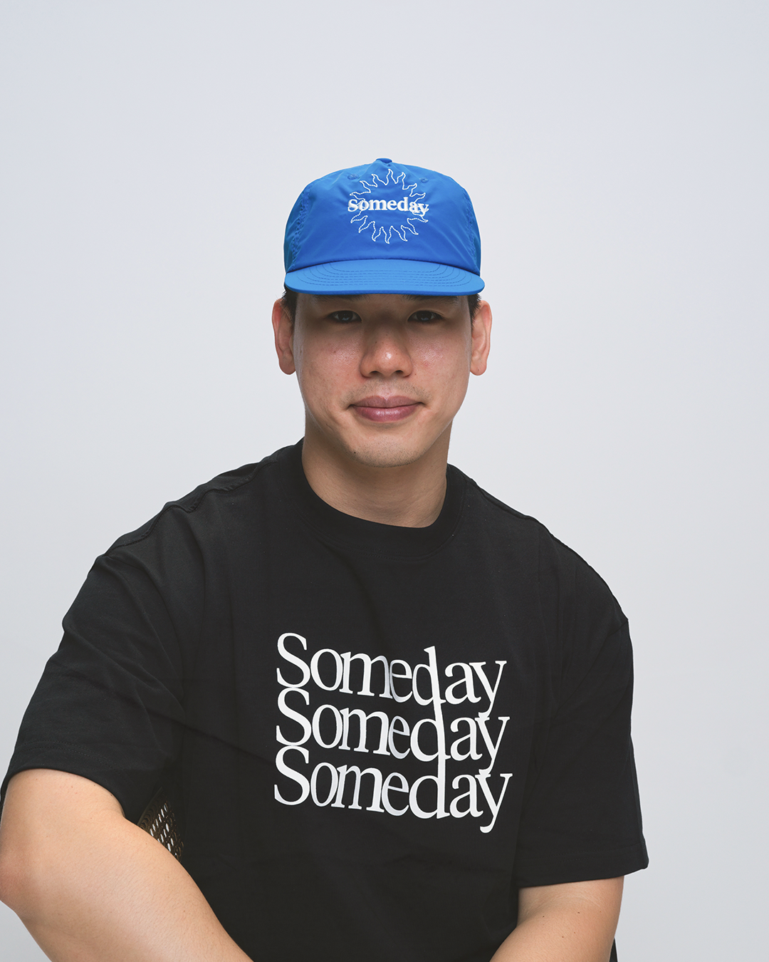 LOGO CAP | COBALT BLUE NYLON
