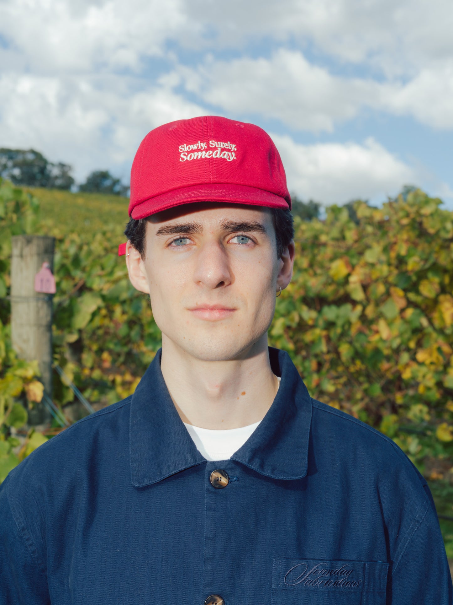 SLOWLY, SURELY BENDY BRIM | CHERRY RED