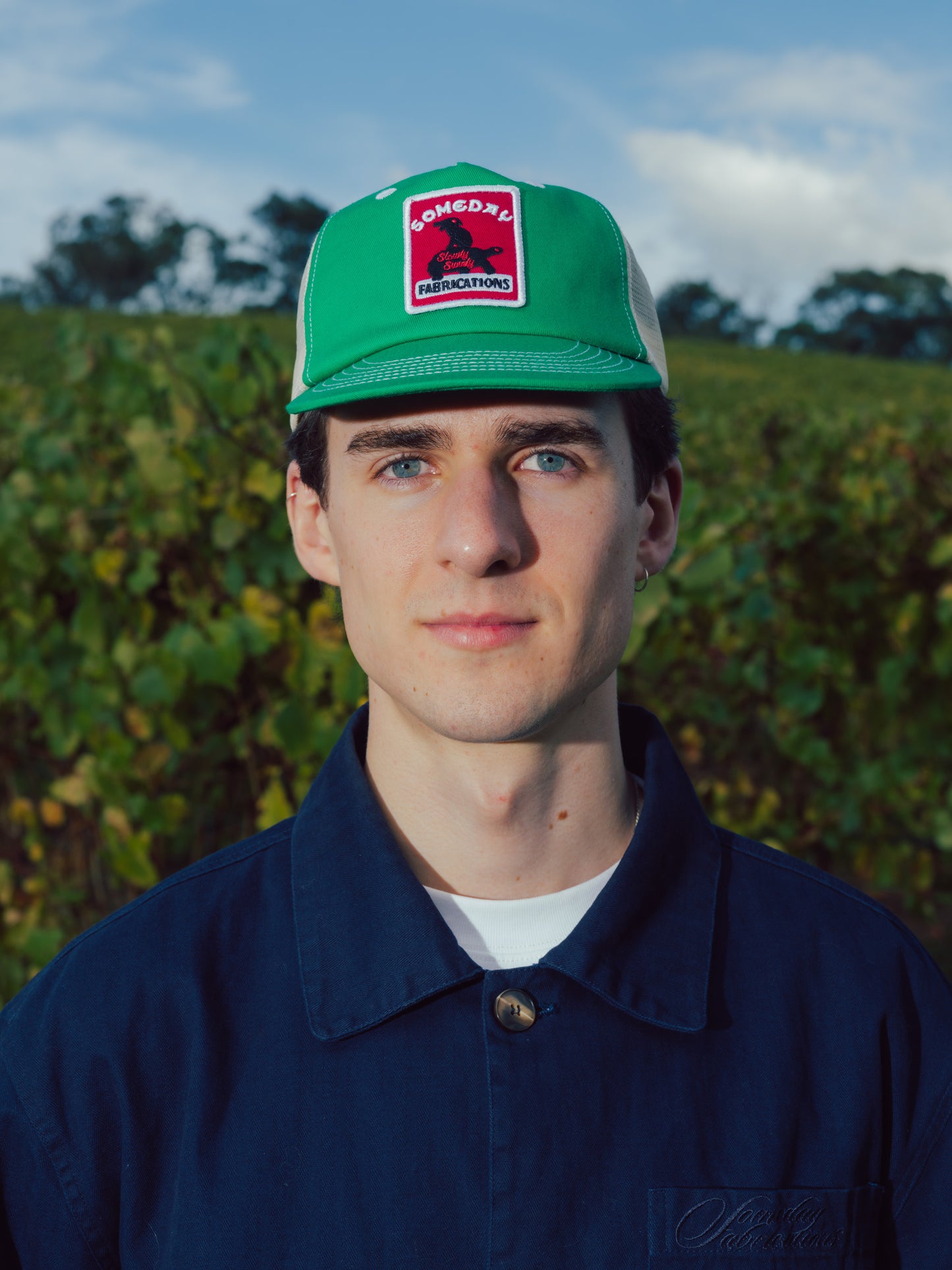 FARMHOUSE TRUCKER CAP | VINE GREEN