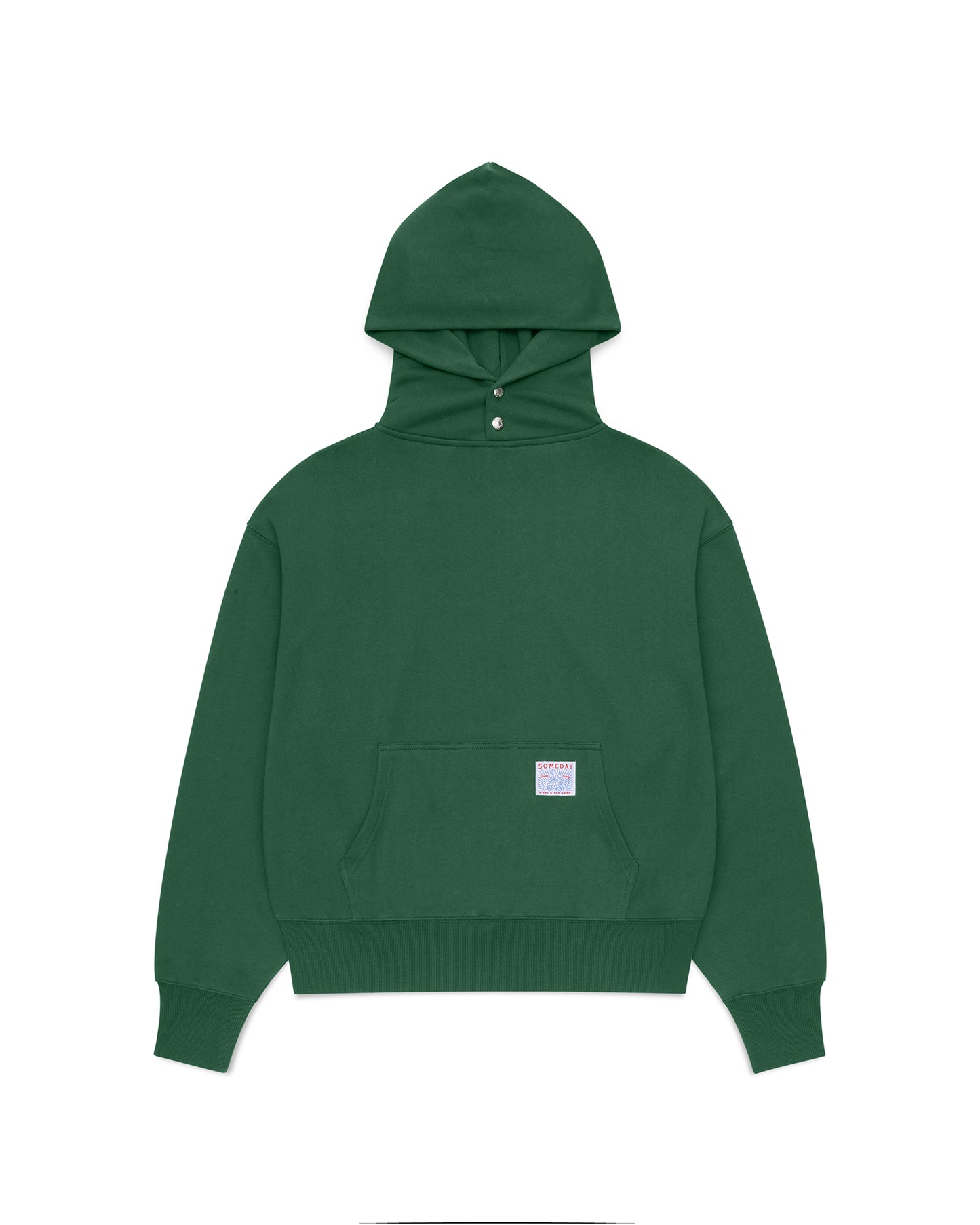 50's SNAP HOODIE | FOREST GREEN