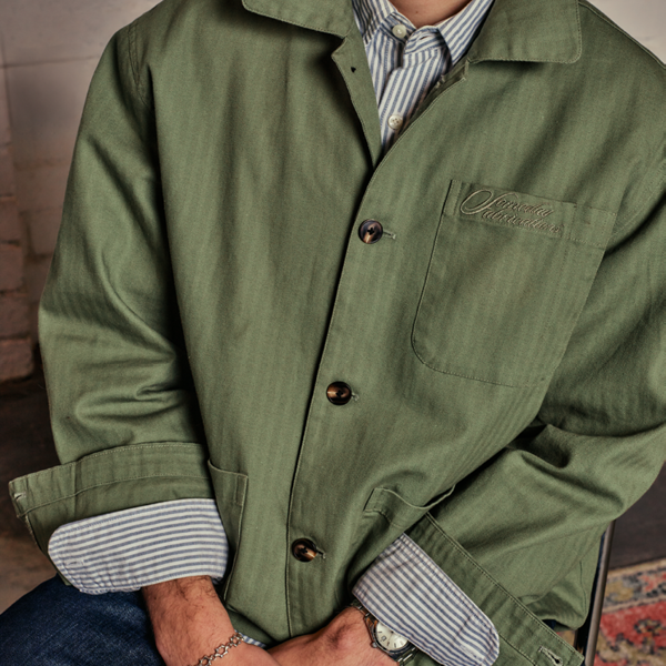 EVERYWEAR CHORE COAT | OLIVE