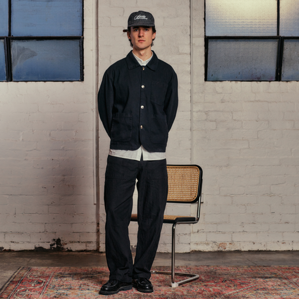 EVERYWEAR CHORE COAT | INK