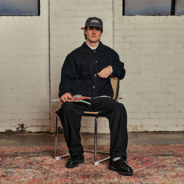 EVERYWEAR CHORE COAT | INK