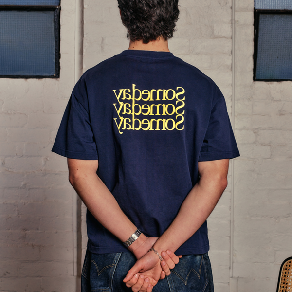 TRANSPARENCY TEE | NAVY