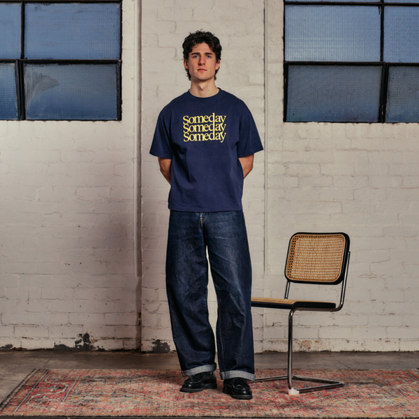 TRANSPARENCY TEE | NAVY