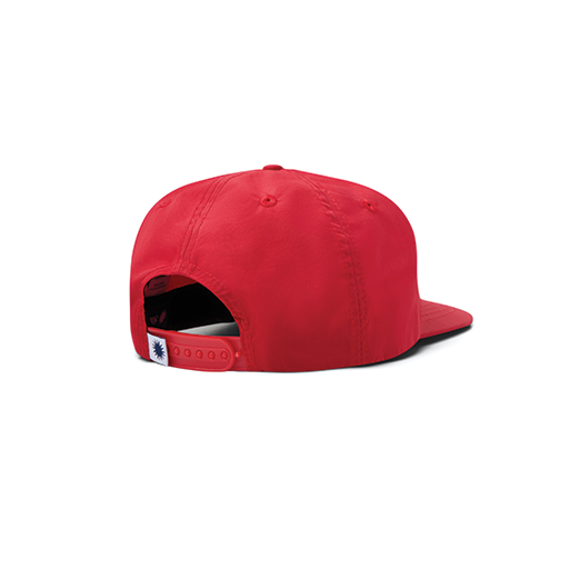 LOGO CAP | RED NYLON