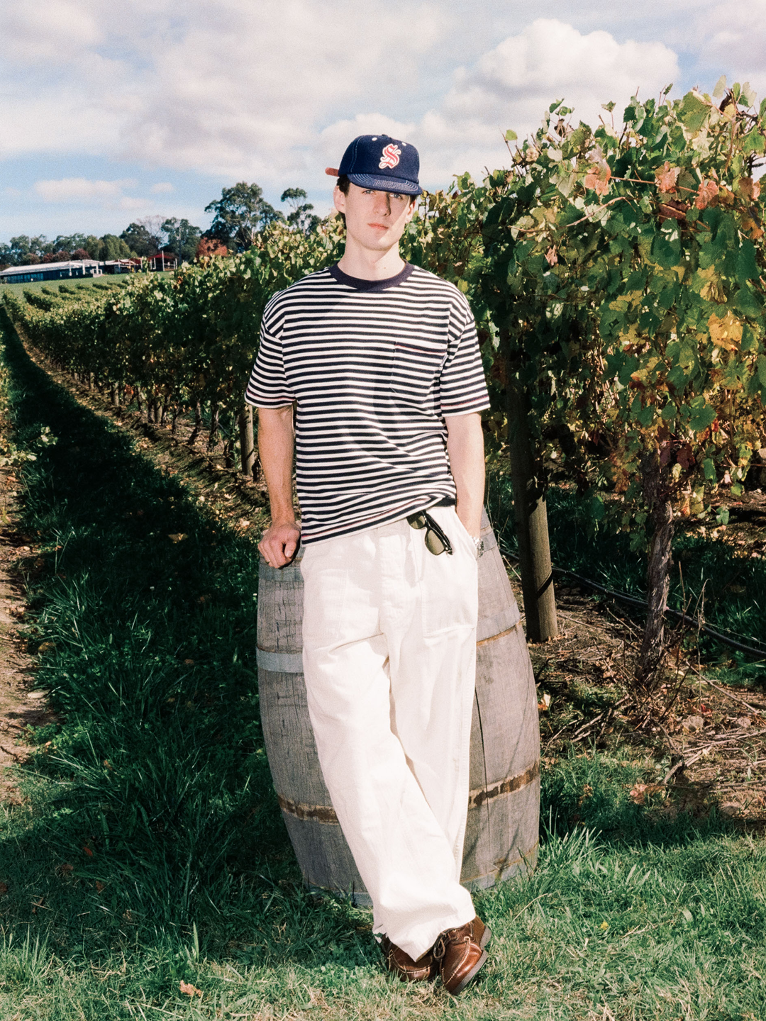 MARINER STRIPED POCKET TEE