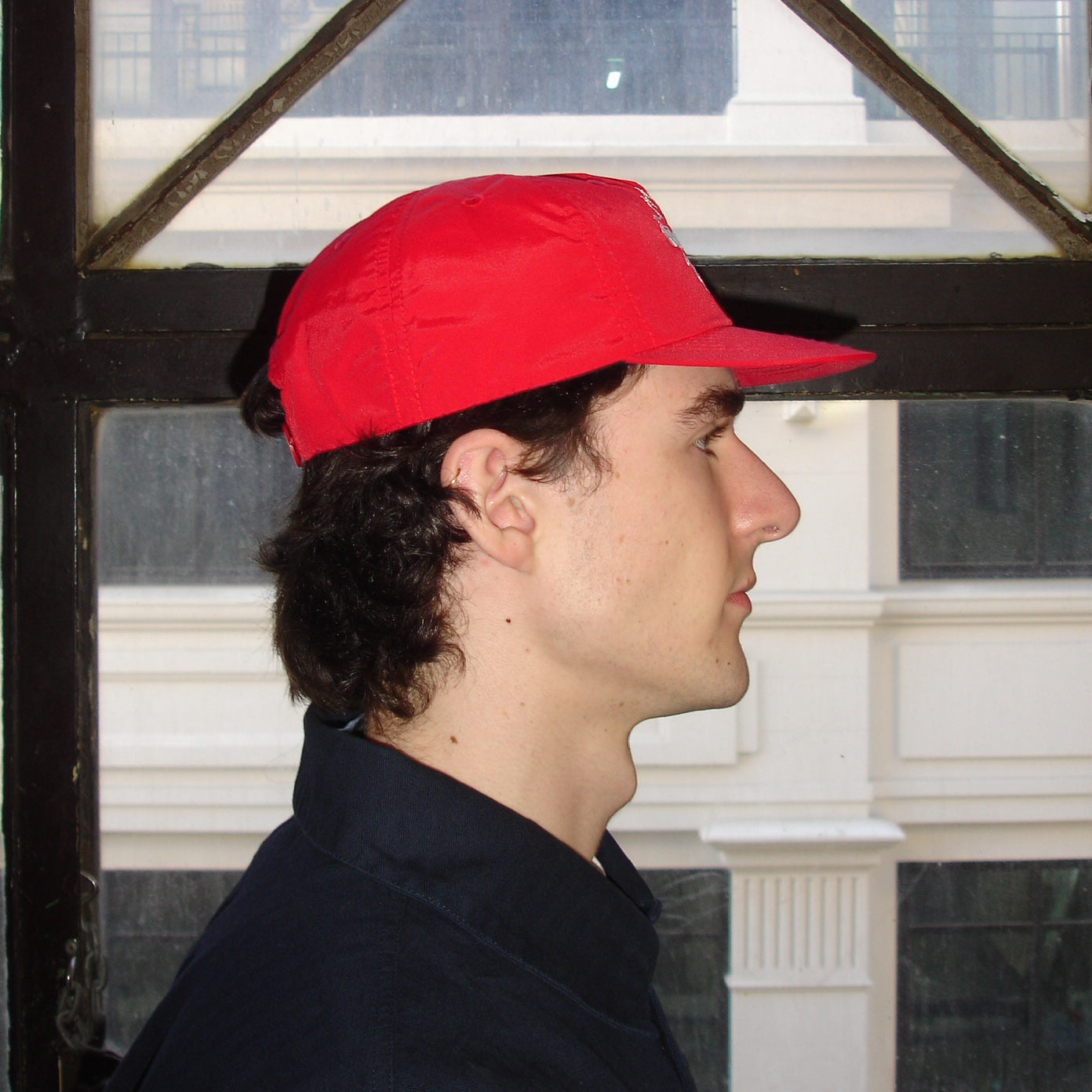 LOGO CAP | RED NYLON