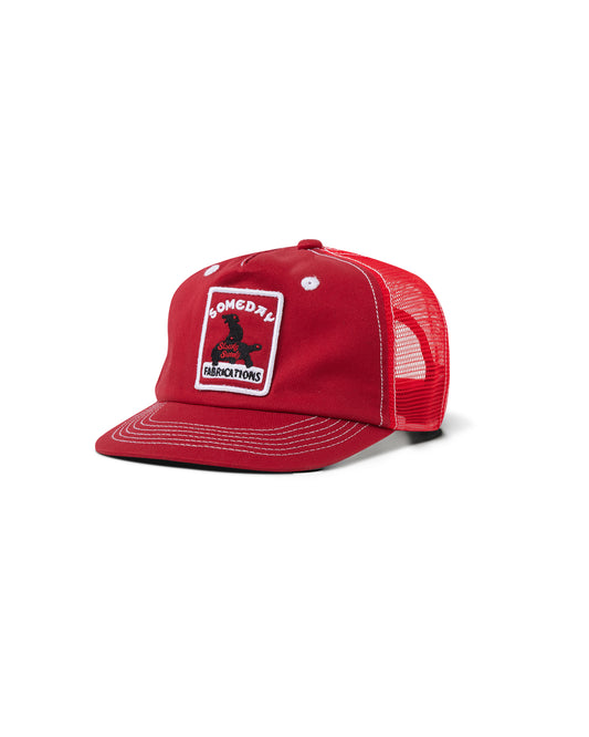 FARMHOUSE TRUCKER CAP | CHERRY RED