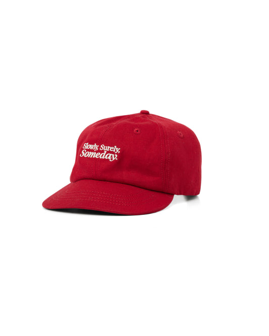 SLOWLY, SURELY BENDY BRIM | CHERRY RED