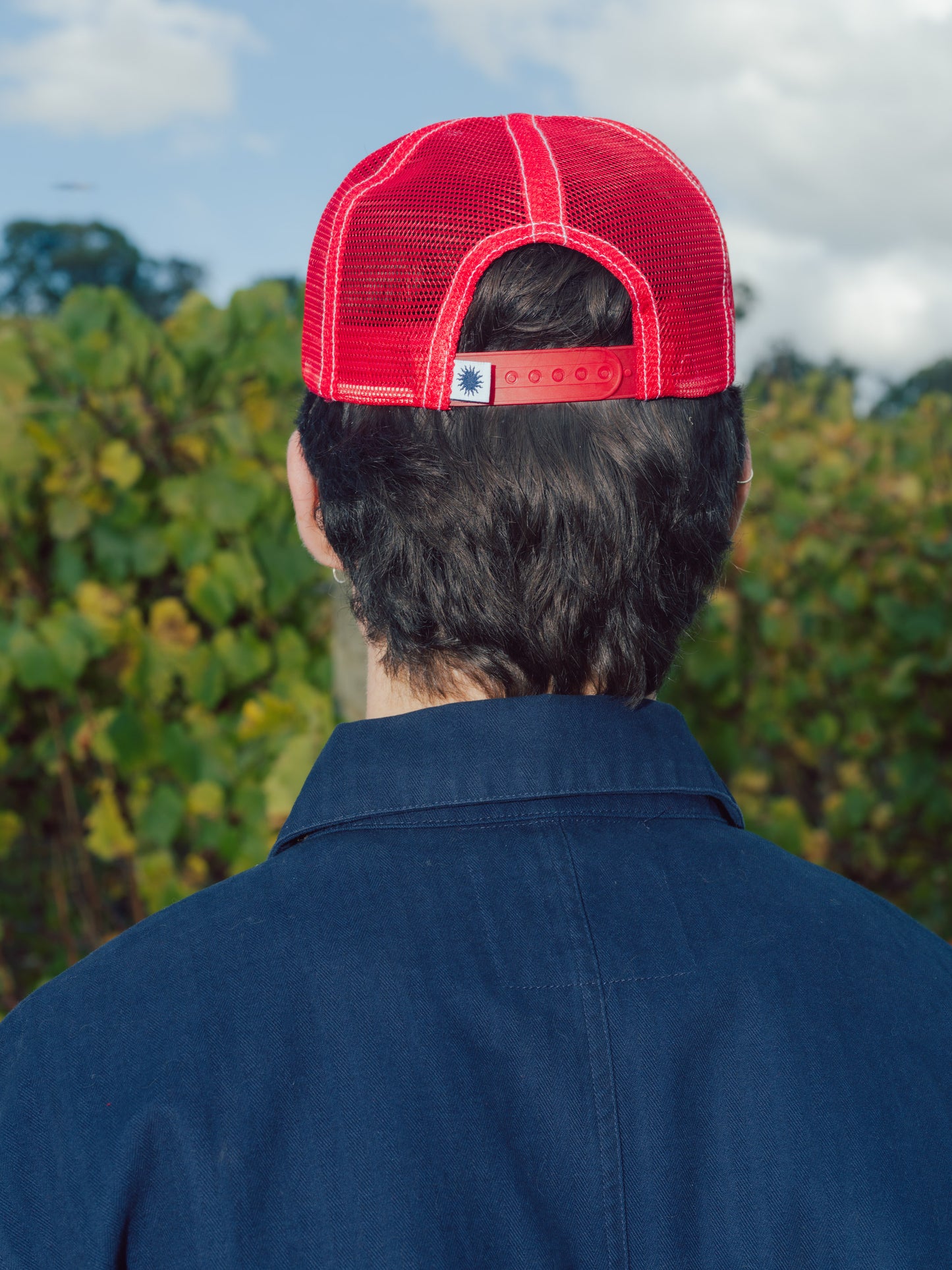 FARMHOUSE TRUCKER CAP | CHERRY RED