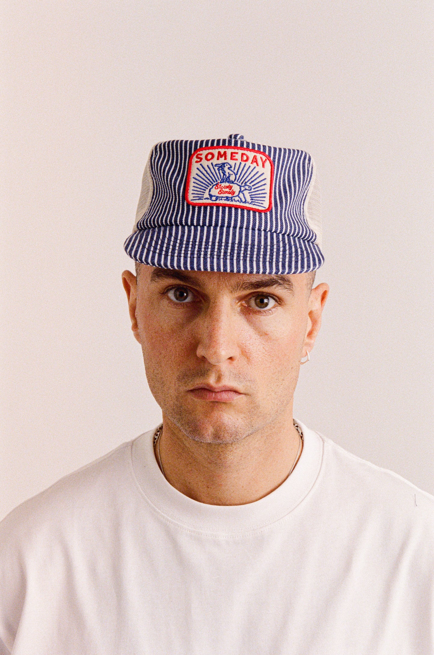HICKORY TRUCKER CAP | INDIGO BLUE
