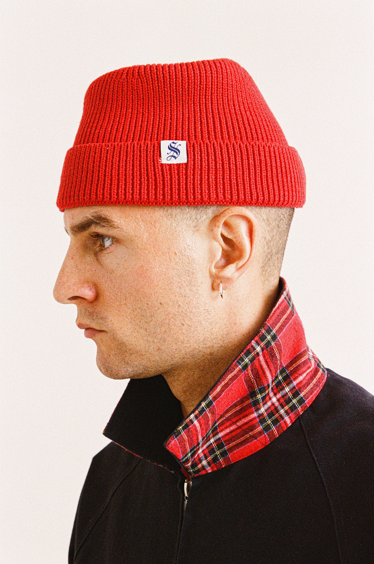 STARBOARD BEANIE | CHERRY RED