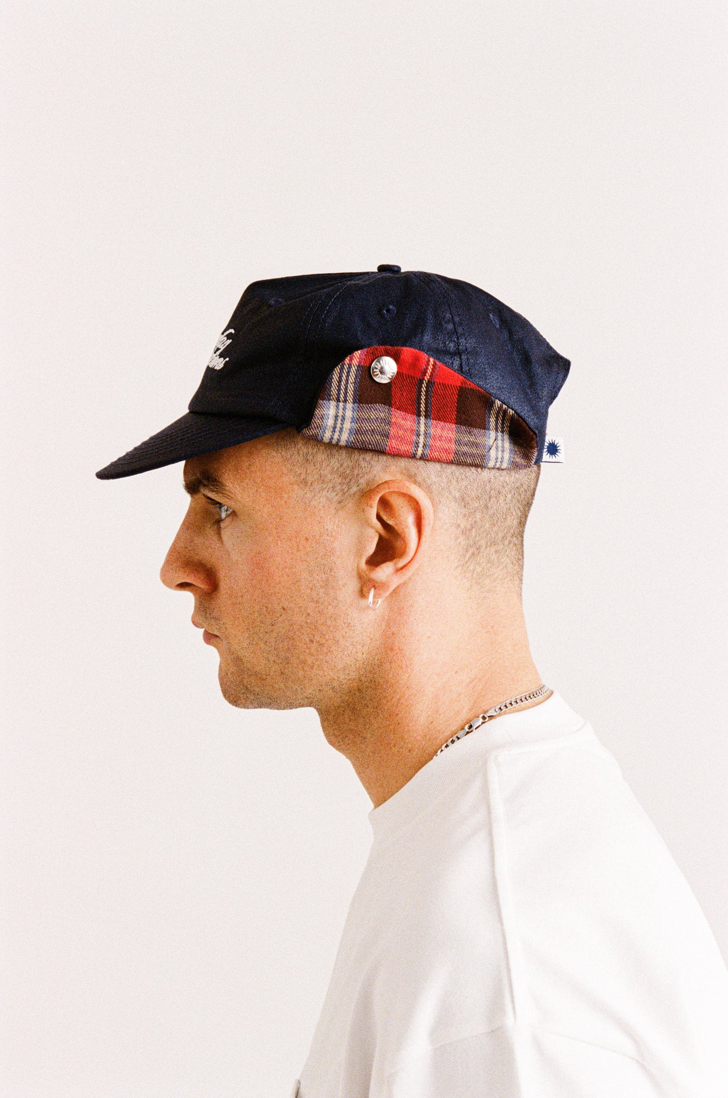 HIGHLAND WAXED FLAP CAP | NAVY