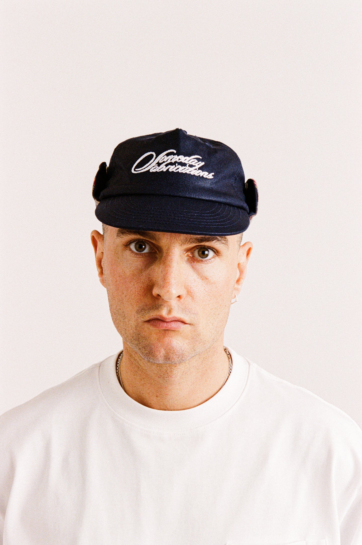 HIGHLAND WAXED FLAP CAP | NAVY