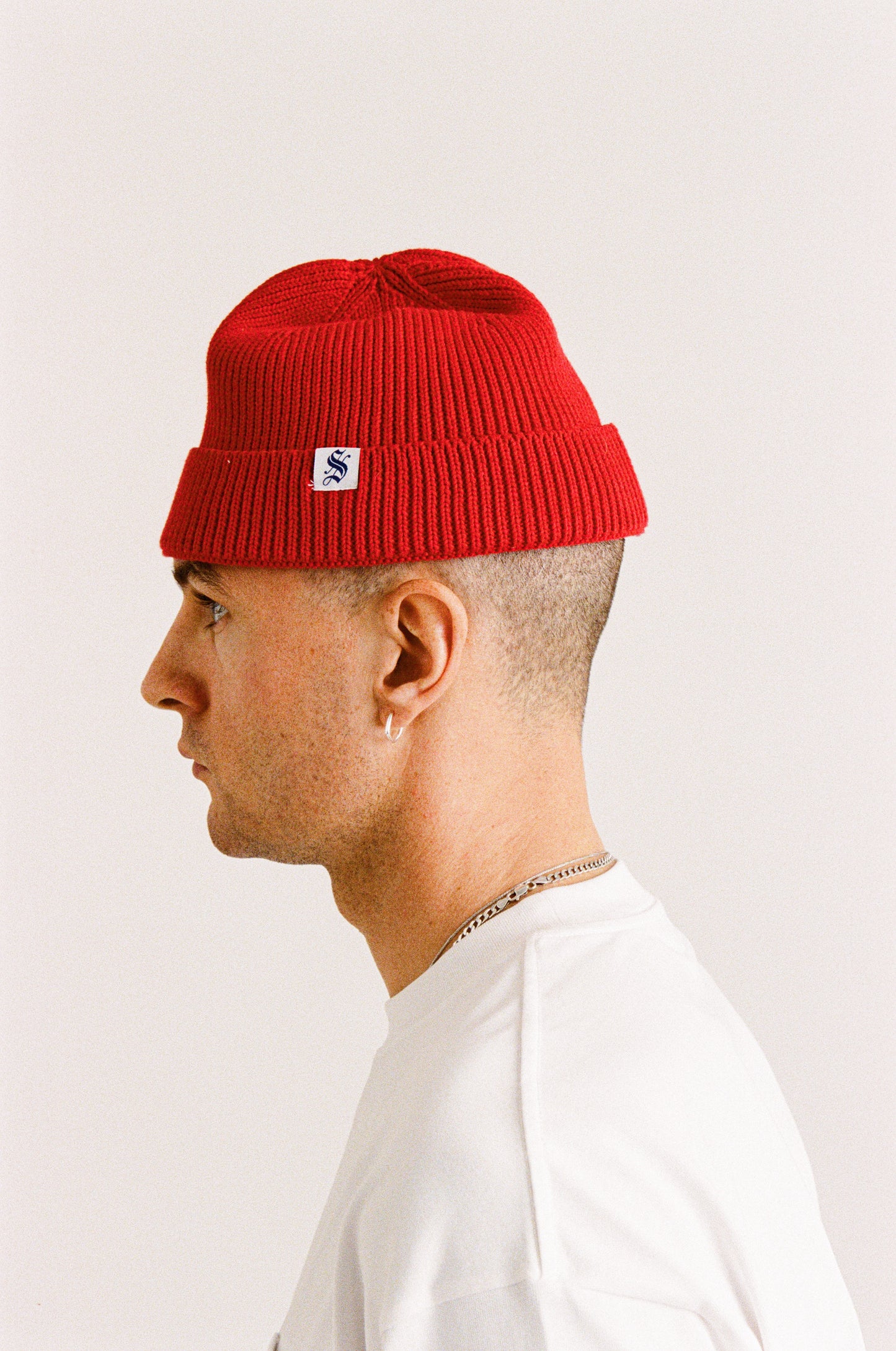 STARBOARD BEANIE | CHERRY RED
