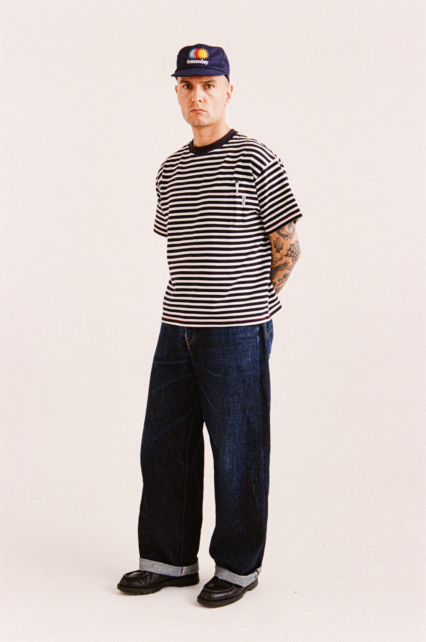 MARINER STRIPED POCKET TEE