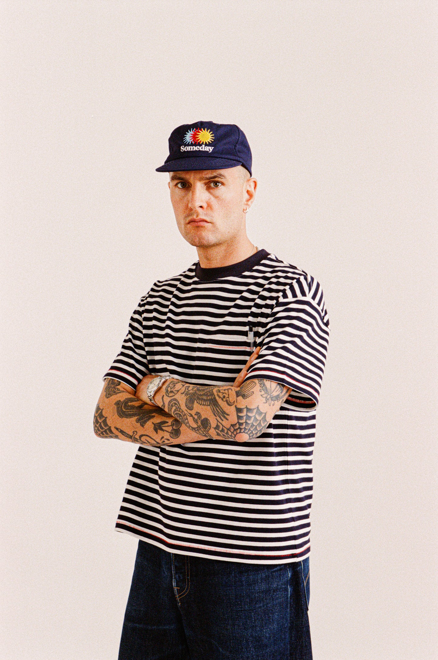 MARINER STRIPED POCKET TEE