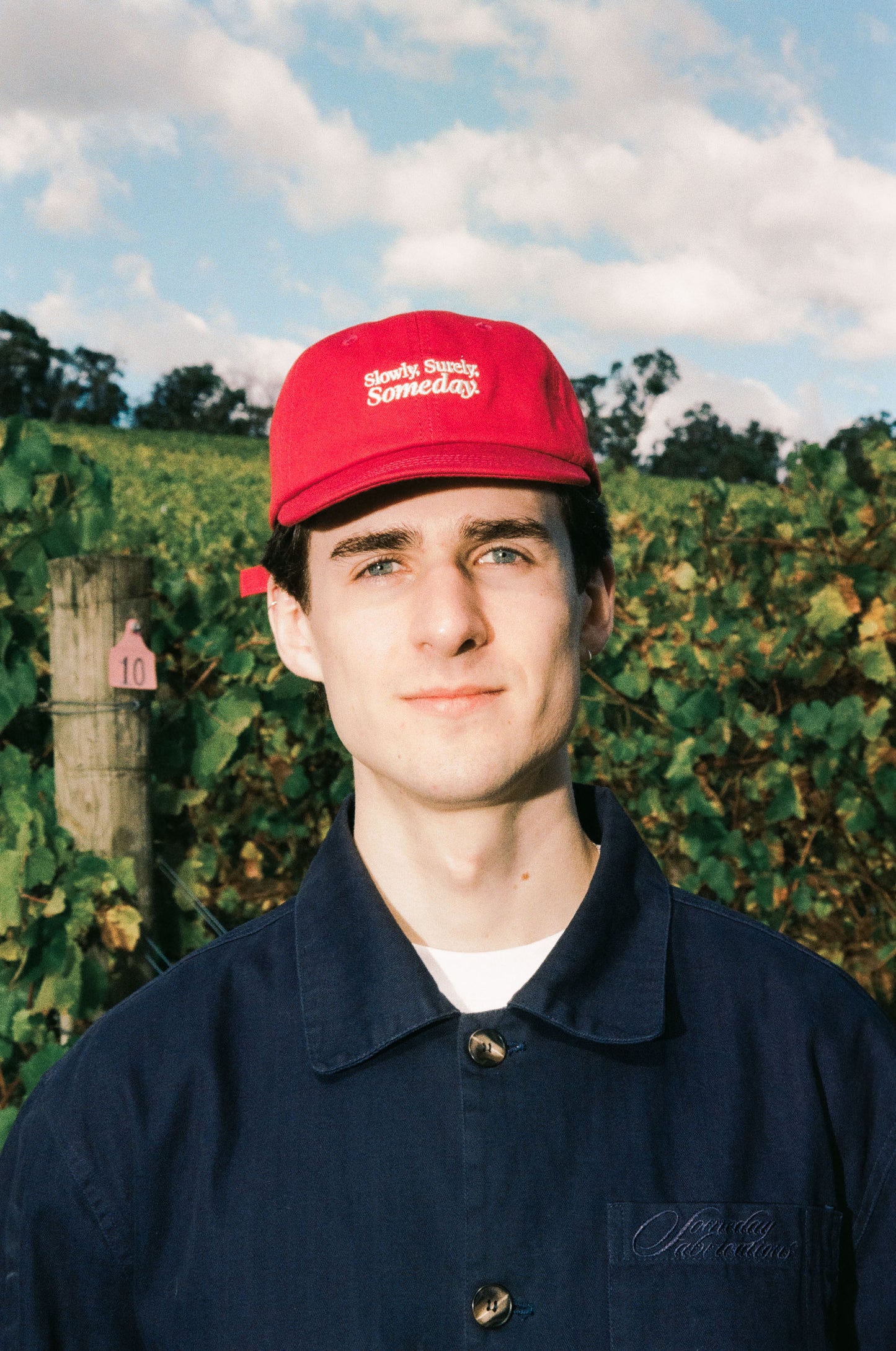 SLOWLY, SURELY BENDY BRIM | CHERRY RED