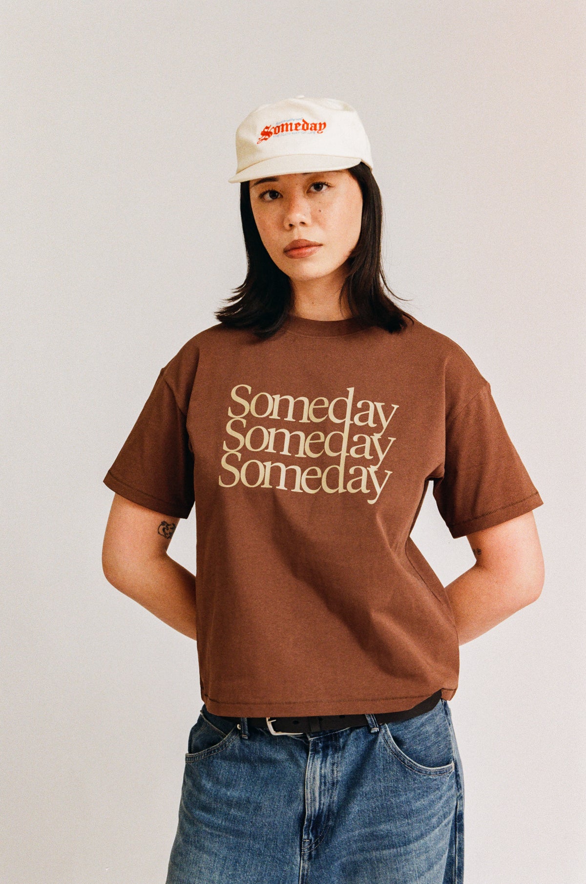 TRANSPARENCY TEE | ESPRESSO