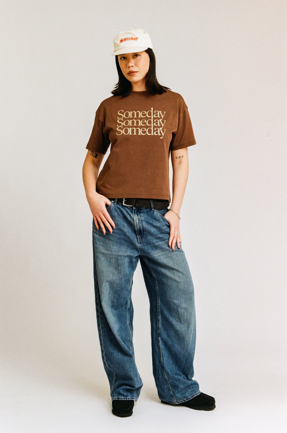 TRANSPARENCY TEE | ESPRESSO