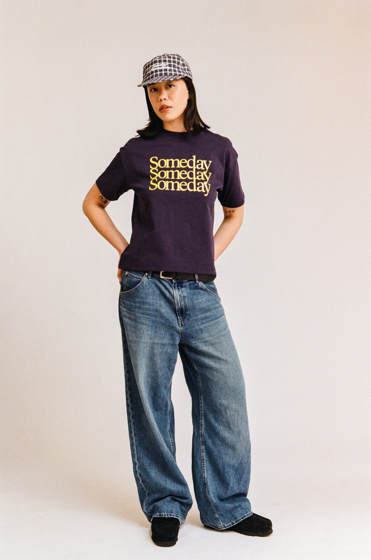 TRANSPARENCY TEE | NAVY