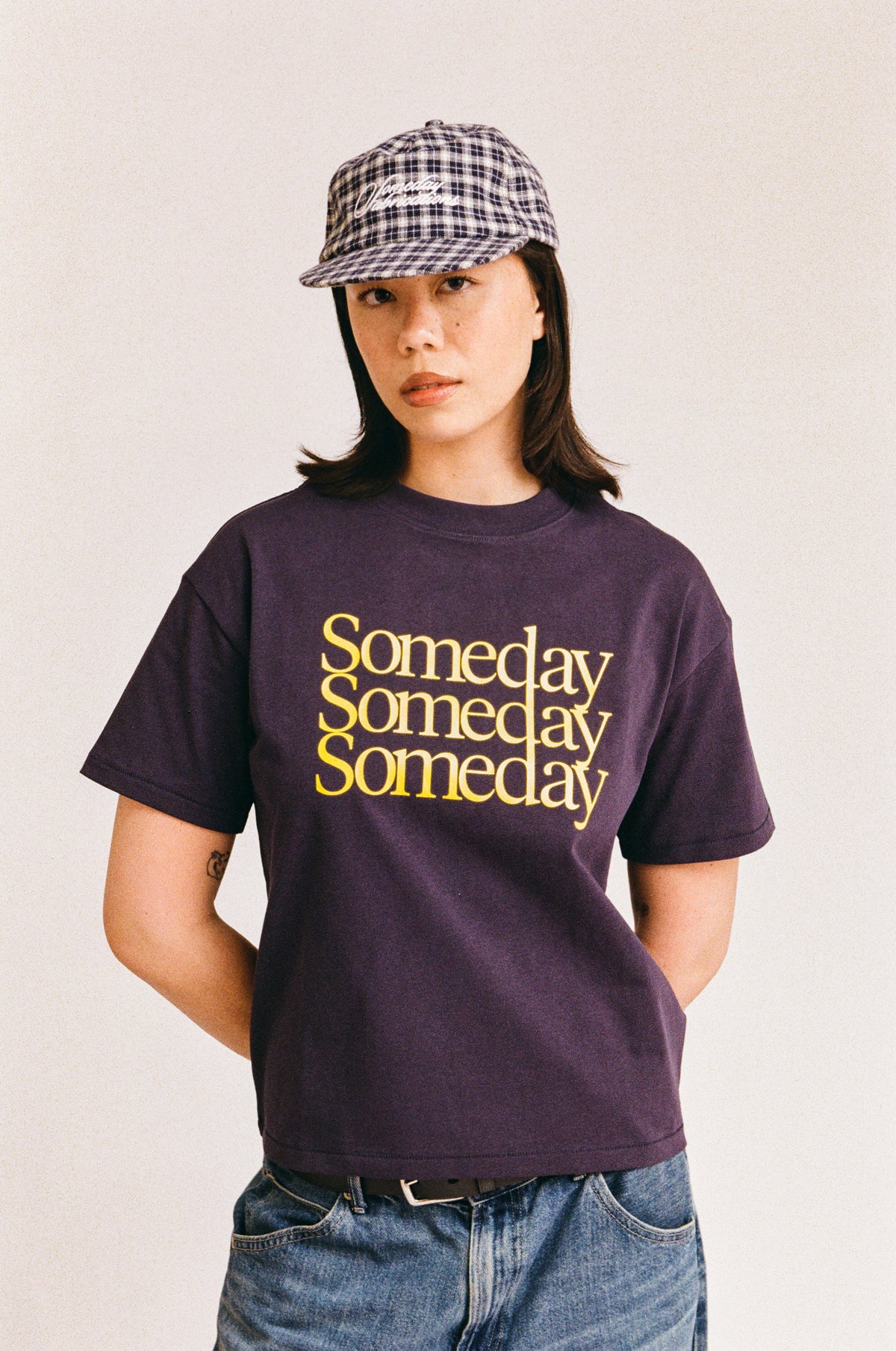 TRANSPARENCY TEE | NAVY