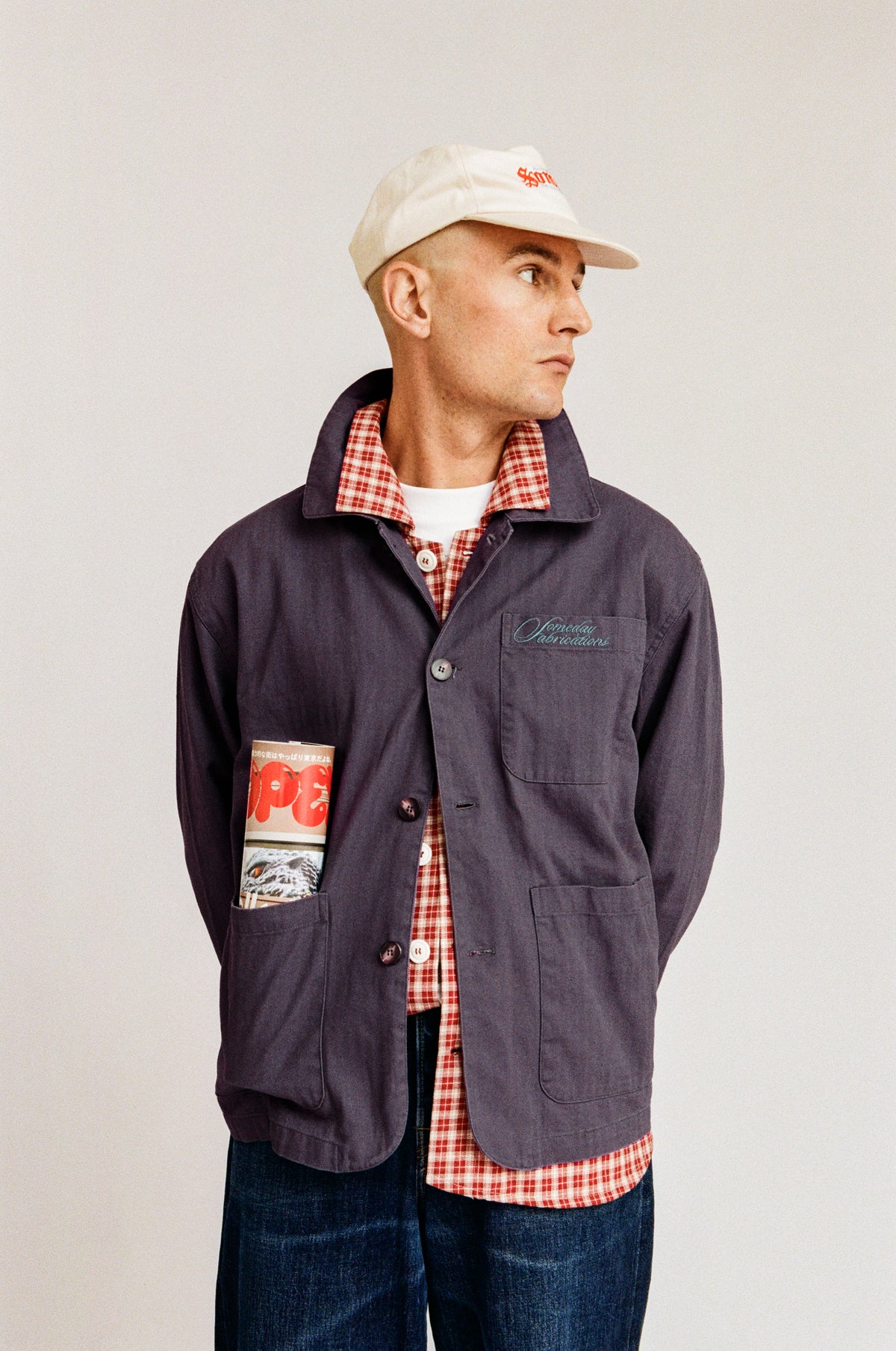 EVERYWEAR CHORE COAT | WASHED INDIGO
