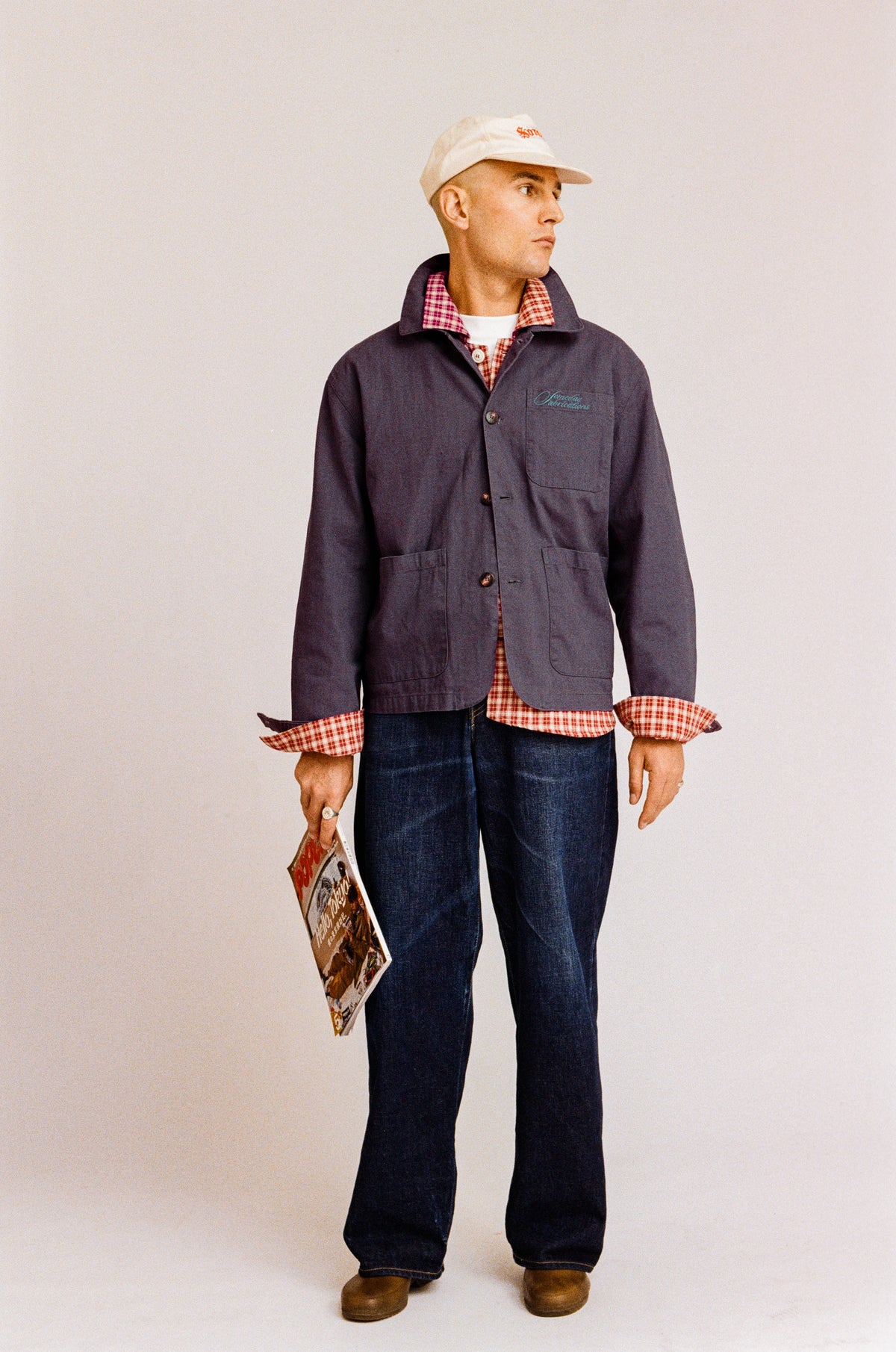 EVERYWEAR CHORE COAT | WASHED INDIGO
