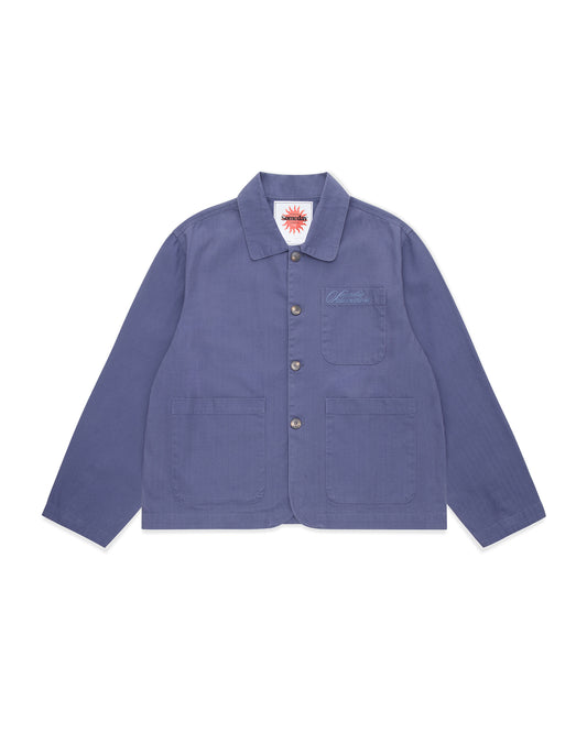 EVERYWEAR CHORE COAT | WASHED INDIGO