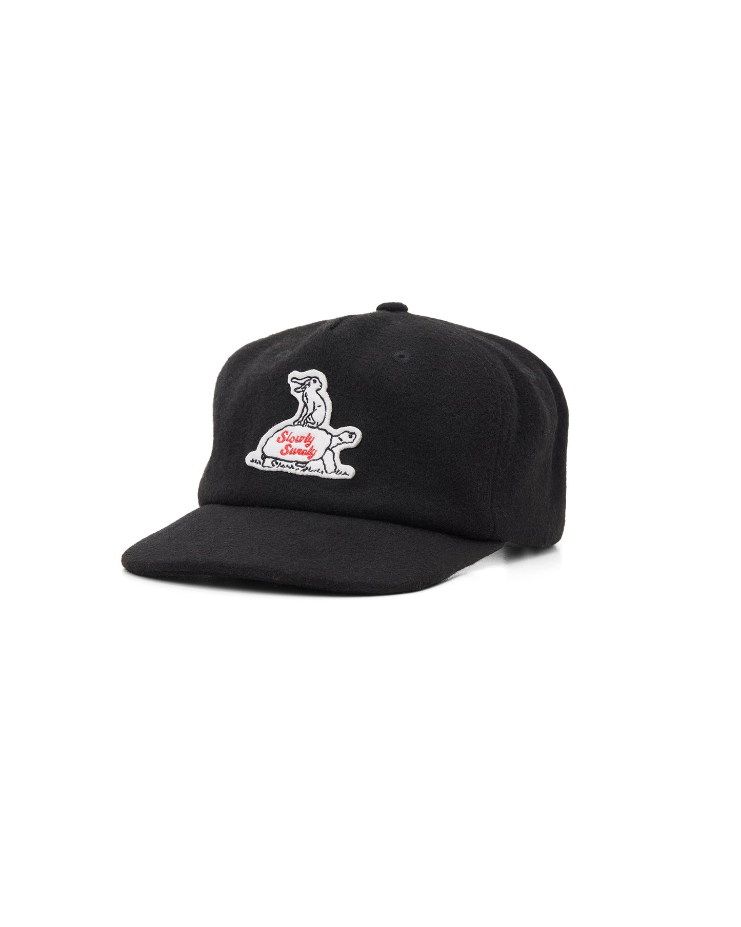 SLOWLY SURELY BALLCAP | BLACK