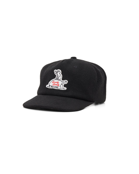 SLOWLY SURELY BALLCAP | BLACK