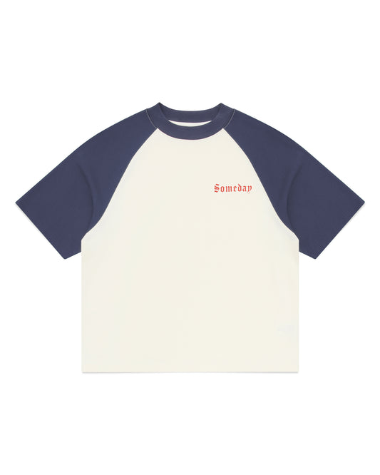 RAGLAN TEE | VINTAGE NAVY