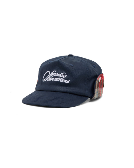 HIGHLAND WAXED FLAP CAP | NAVY