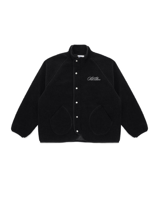 OUTPOST WIDE FLEECE | BLACK
