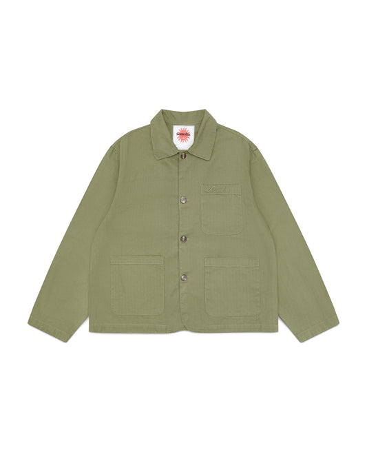 EVERYWEAR CHORE COAT | OLIVE