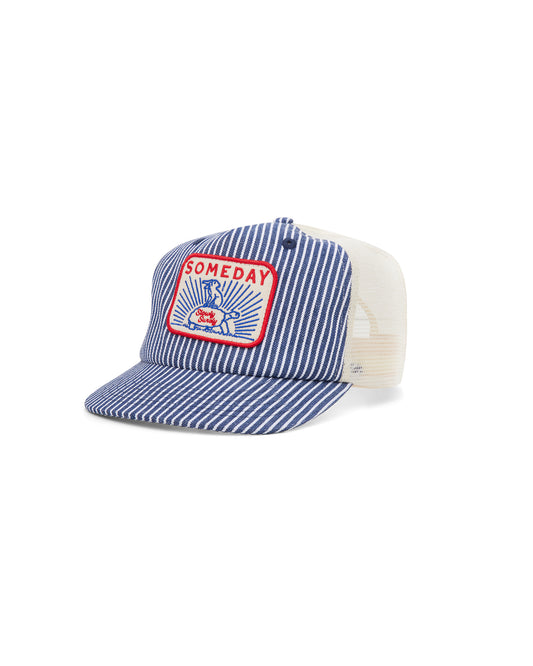 HICKORY TRUCKER CAP | INDIGO BLUE