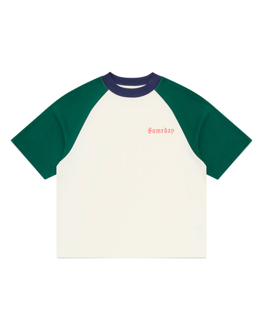 RAGLAN TEE | VINTAGE WHITE