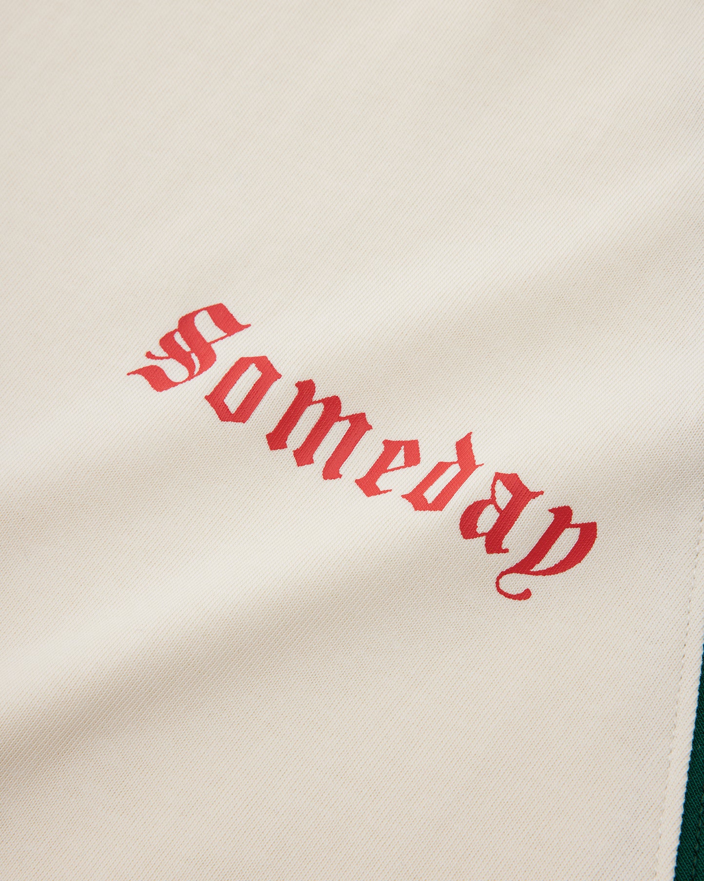 RAGLAN TEE | GREEN & VINTAGE WHITE