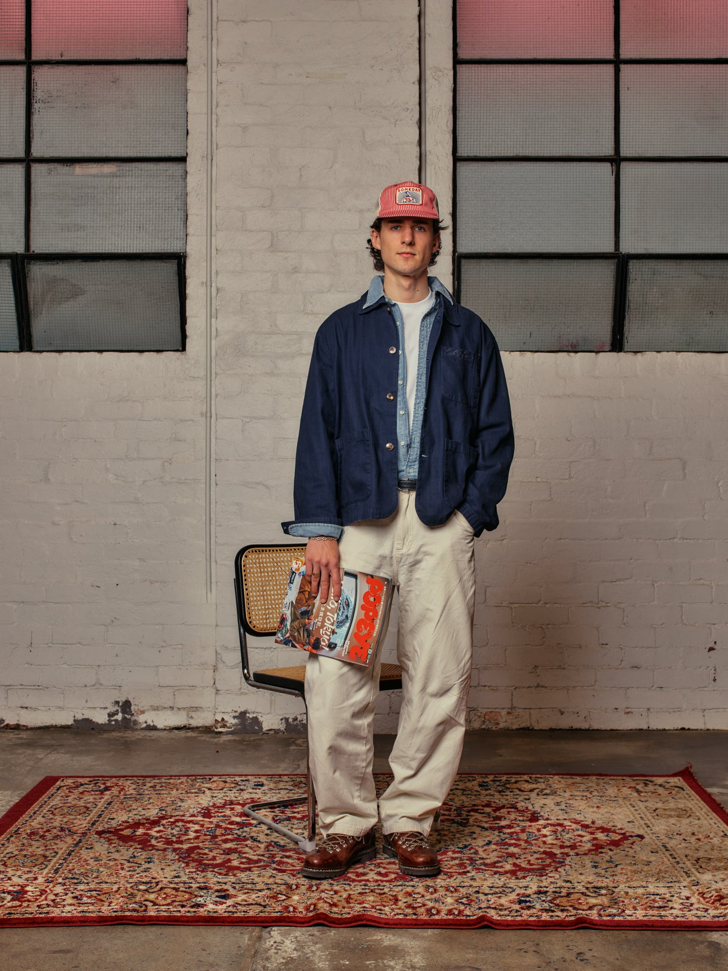 EVERYWEAR CHORE COAT | NAVY