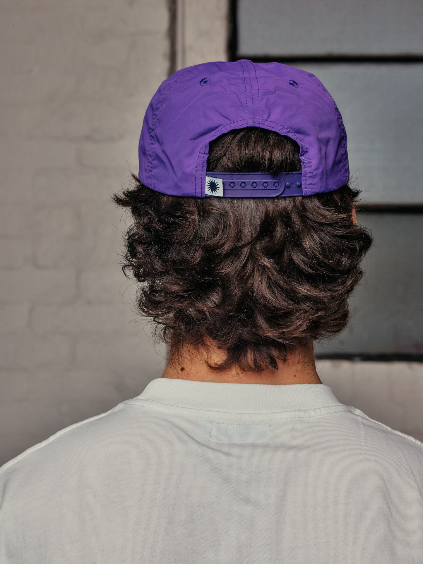 SLOWLY SURELY NYLON CAP | PURPLE