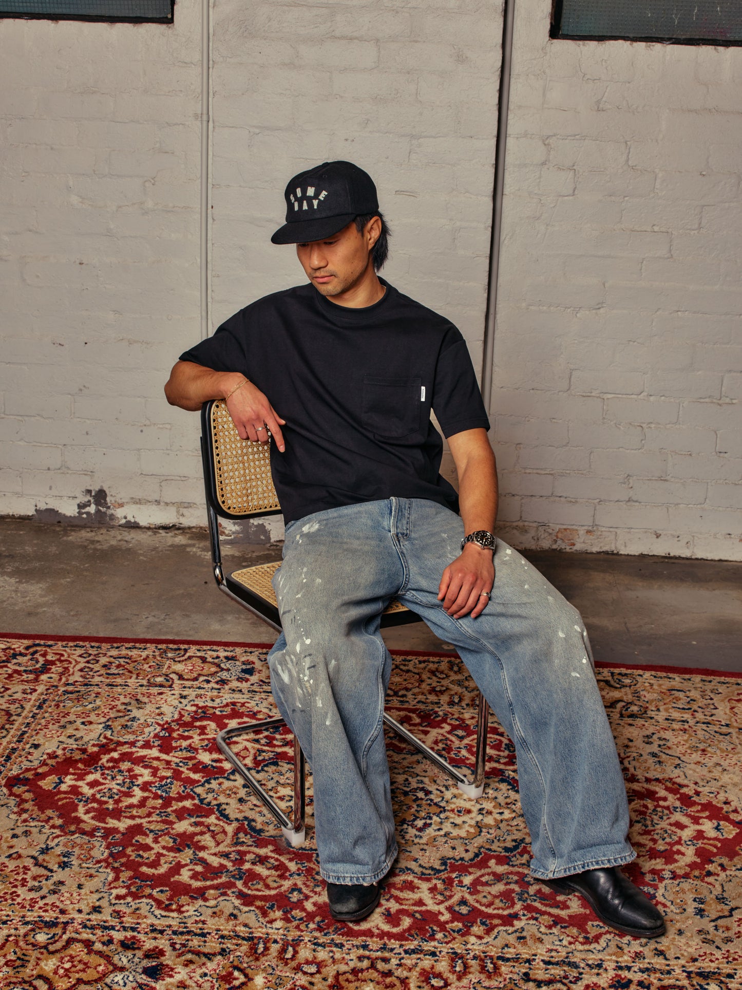 SPELLOUT BALLCAP | BLACK