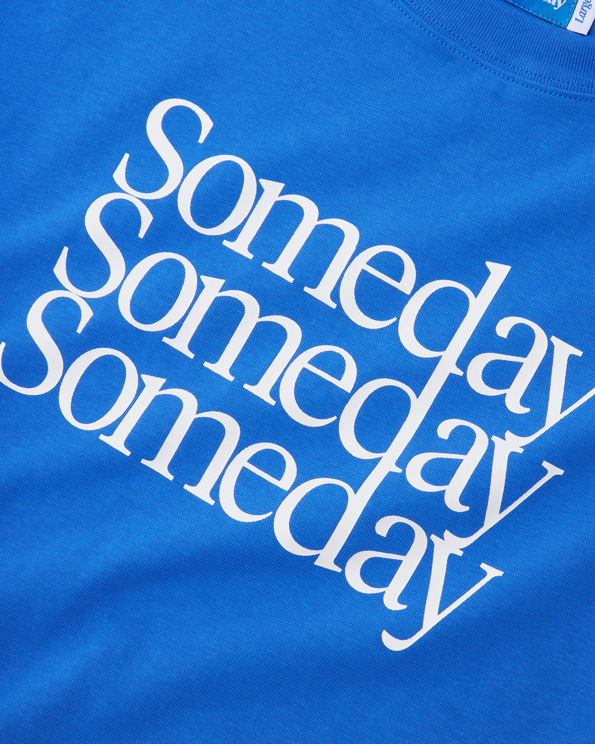 TRANSPARENCY TEE | AZURE BLUE