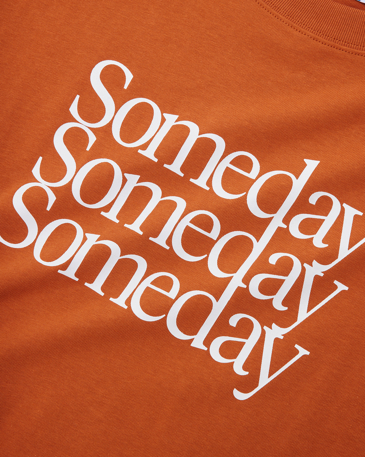 TRANSPARENCY TEE | RUST ORANGE