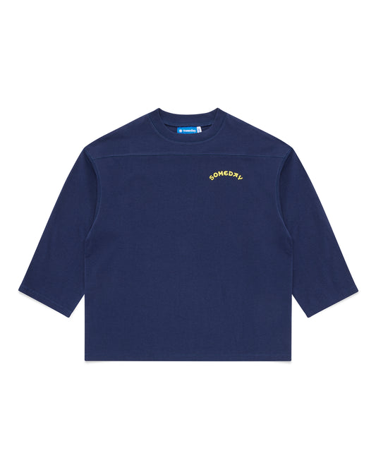 BLEACHER 3/4 SLEEVE TEE | NAVY