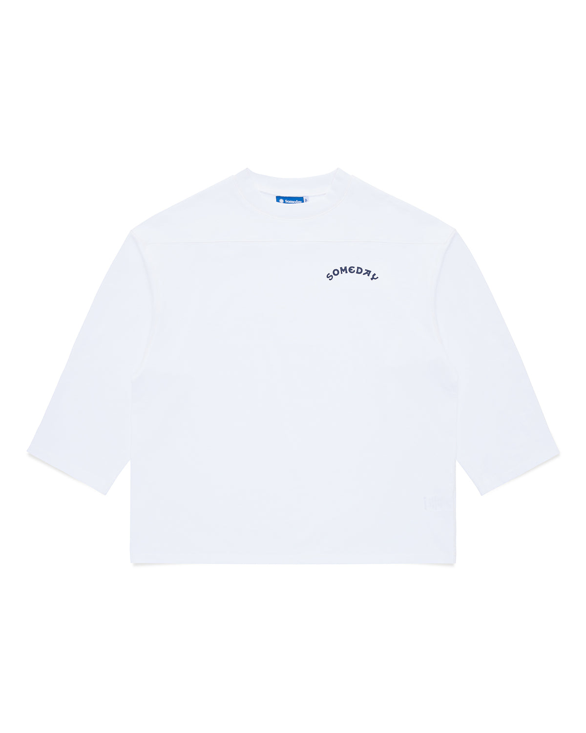 BLEACHER 3/4 SLEEVE TEE | WHITE