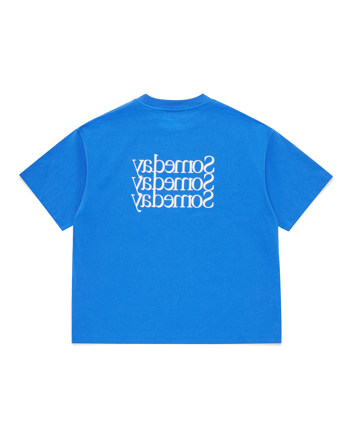 TRANSPARENCY TEE | AZURE BLUE