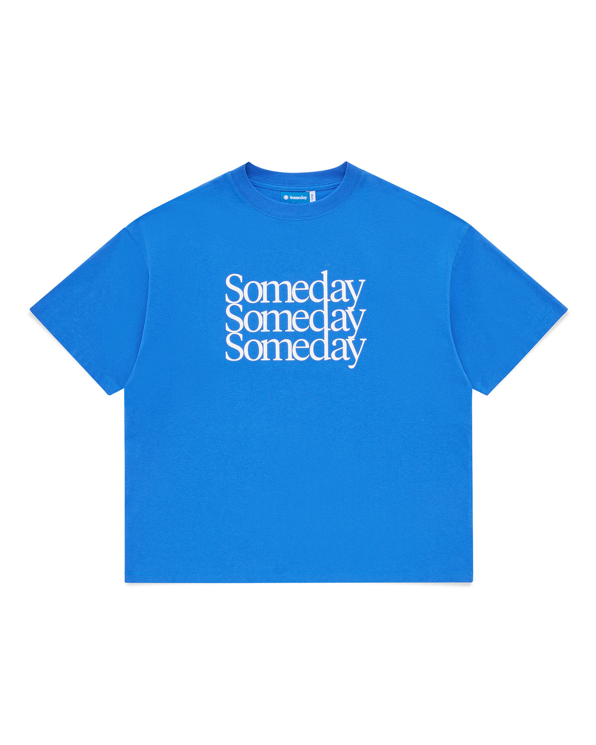 TRANSPARENCY TEE | AZURE BLUE