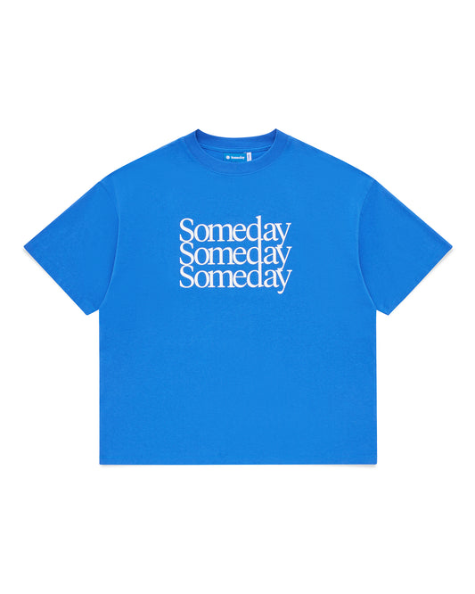 TRANSPARENCY TEE | AZURE BLUE
